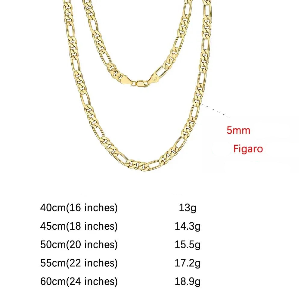 Collier Figaro Femme Argent