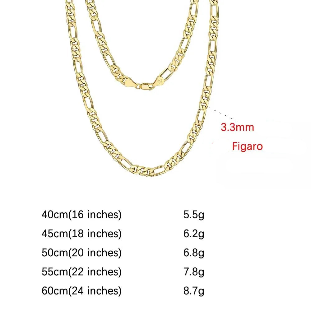 Collier Figaro Femme Argent