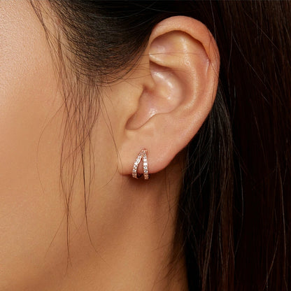 Boucles D'oreilles Créoles Argent