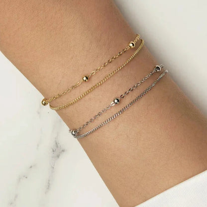 Bracelet Argent Fin Femme