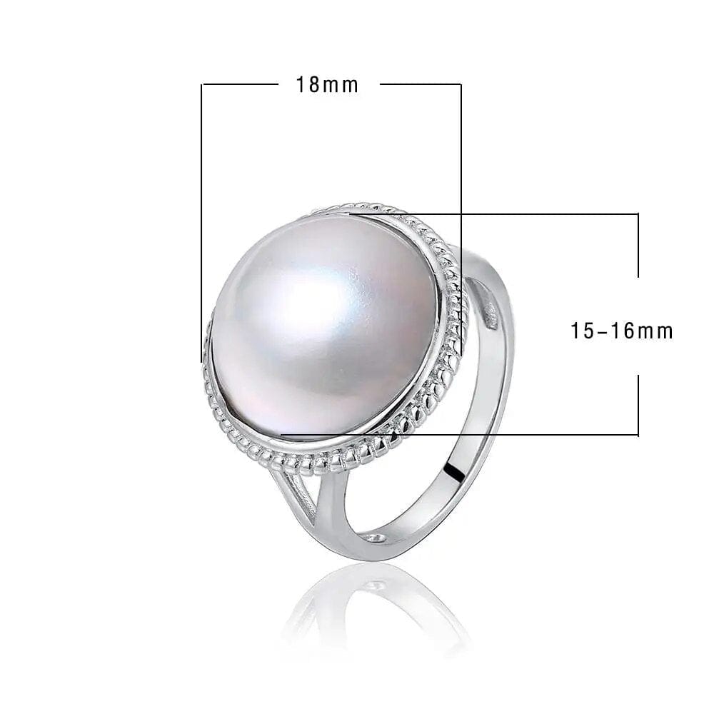 Bague Perle | Bague perle de Culture | Bague Perle Moderne