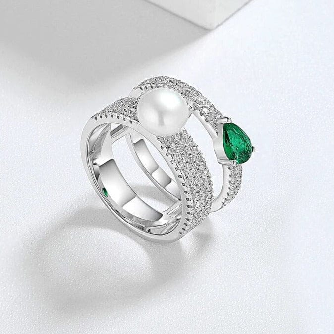 Bague Perle | Bague perle de Culture | Bague Perle Moderne