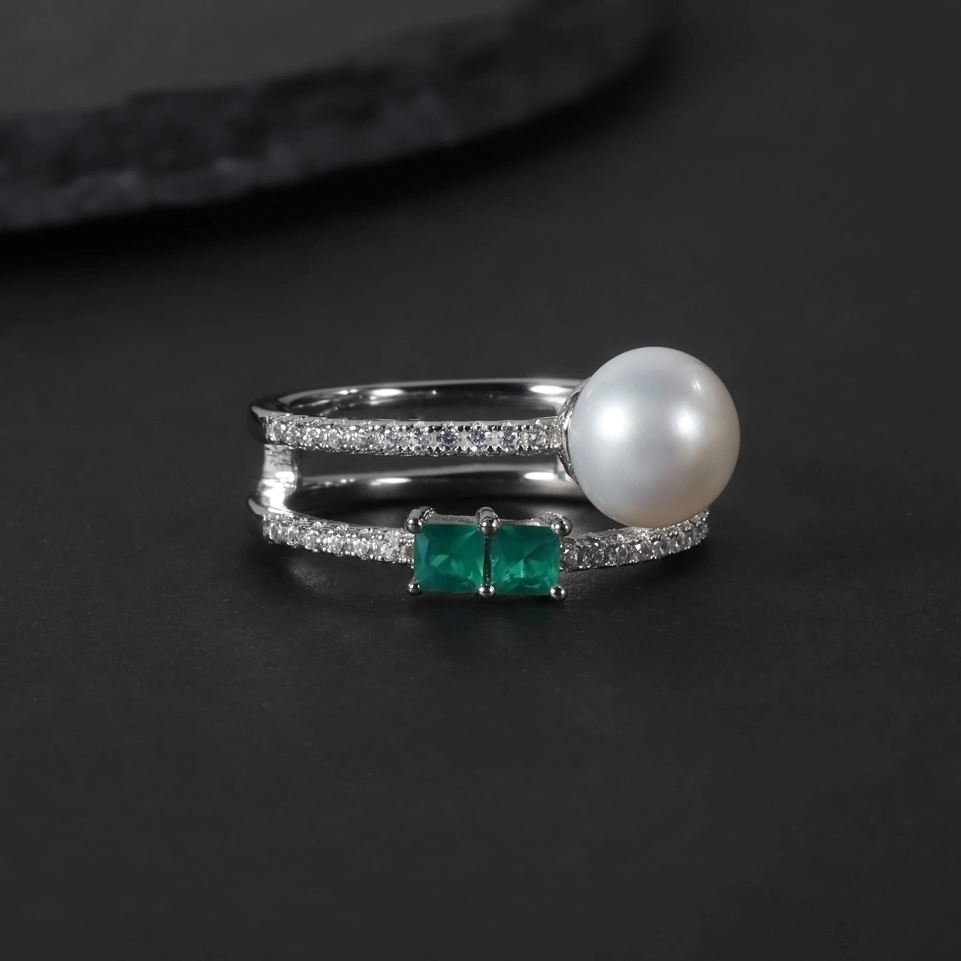 Bague Perle | Bague perle de Culture | Bague Perle Moderne