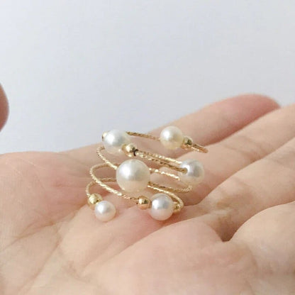 Bague Perle | Bague perle de Culture | Bague Perle Moderne