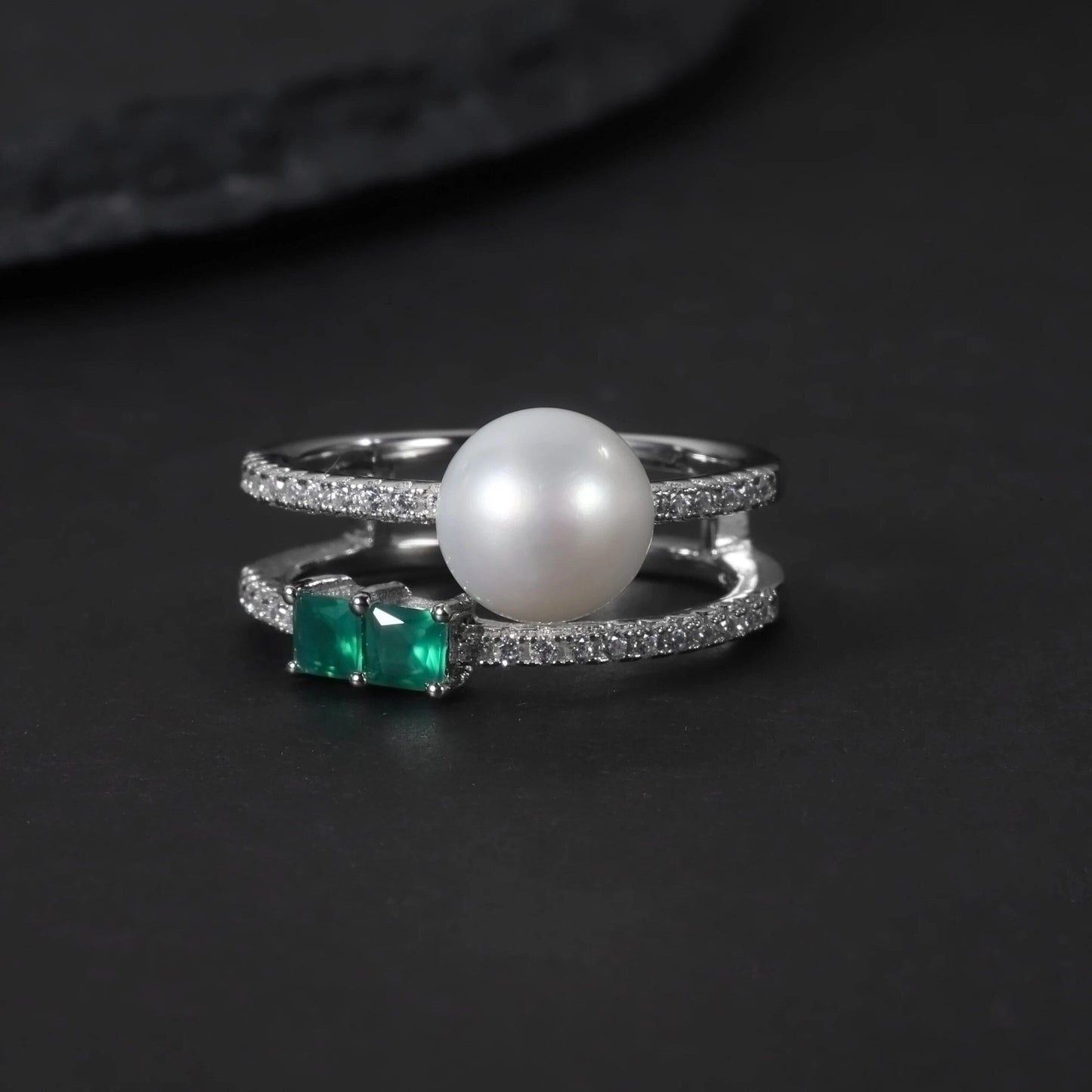 Bague Perle | Bague perle de Culture | Bague Perle Moderne