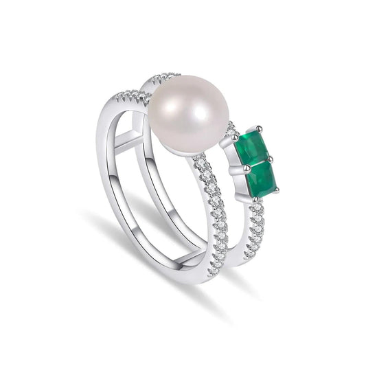 Bague Perle | Bague perle de Culture | Bague Perle Moderne