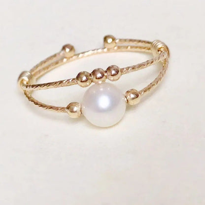 Bague Perle | Bague Perle de Culture | Bague Perle Or