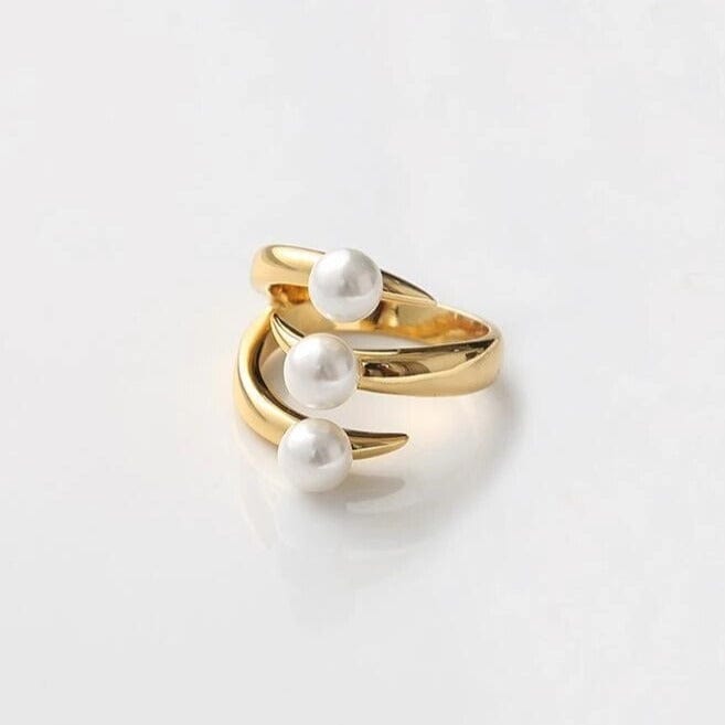 Bague Perle | Bague perle de Culture | Bague Perle Moderne