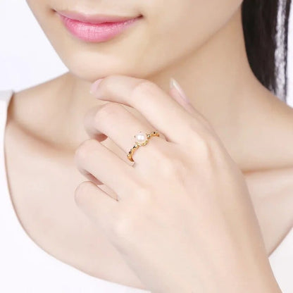 Bague Perle | Bague perle de Culture | Bague Perle Moderne