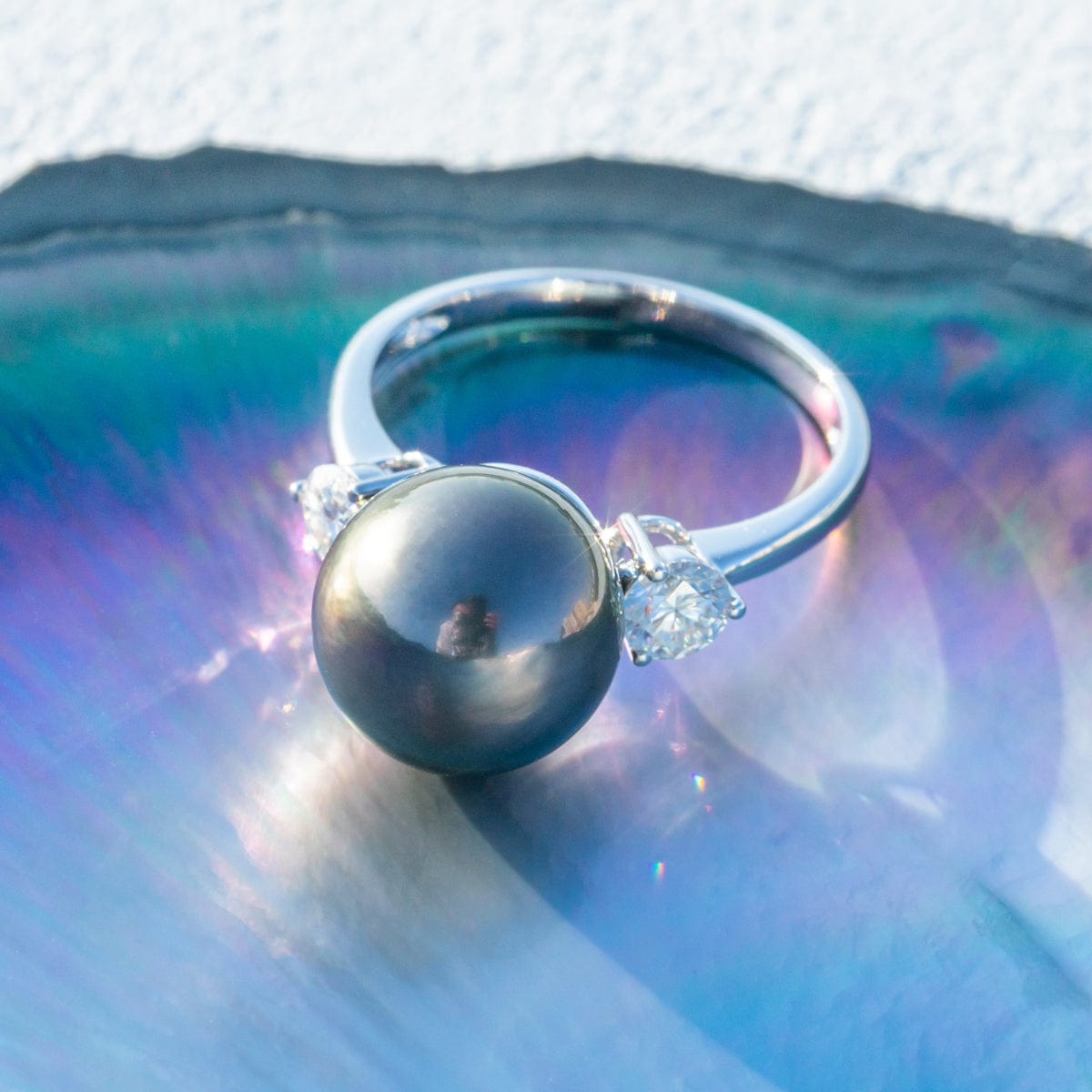 Bague Perle de Tahiti Lidie – PerleArt