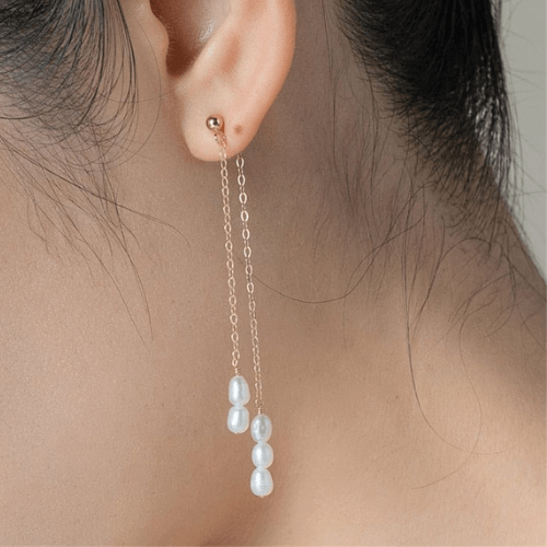 Boucle D'oreille Perle | Boucle D'oreille Perle Pendante