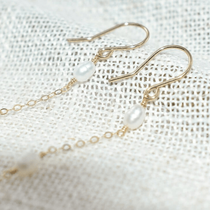 Boucle D'oreille Perle | Boucle D'oreille Perle Pendante