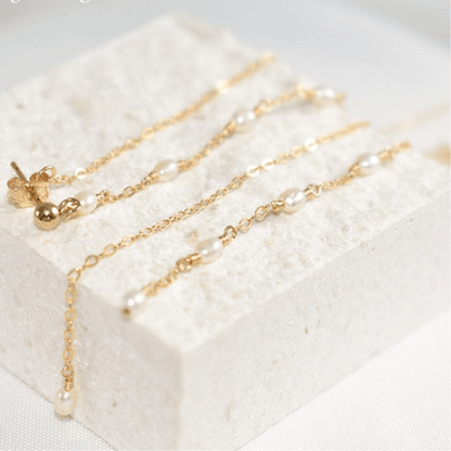 Boucle D'oreille Perle | Boucle D'oreille Perle Pendante