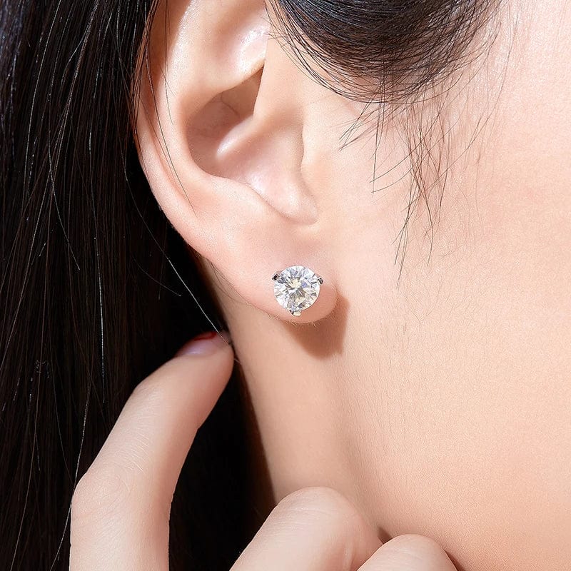 Boucle D'oreille Diamant | Diamant Synthétique | Diamant de Synthèse