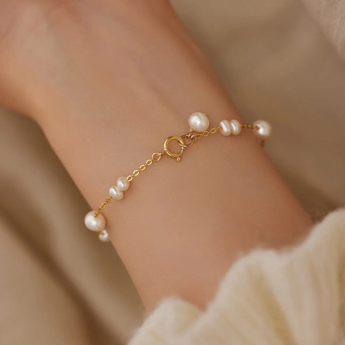 Bracelet Femme Tendance / Bracelet Luxe Femme / Bracelet Femme en Perle