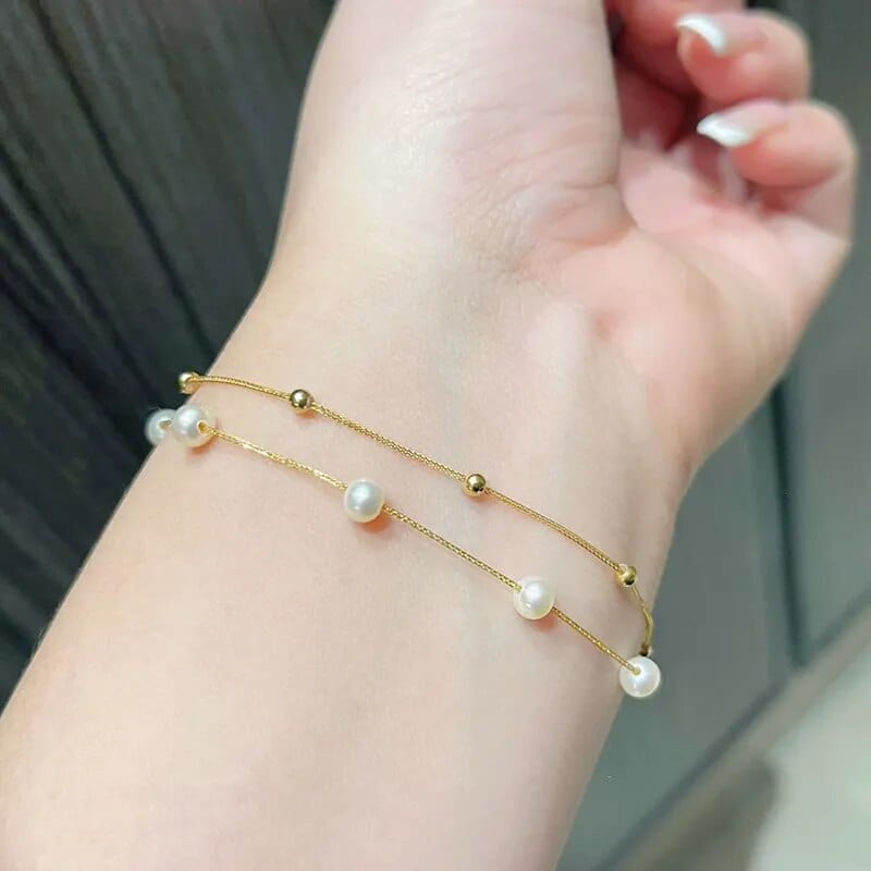 Bracelet Femme Tendance, Bracelet Luxe Femme, Bracelet Femme en Perle