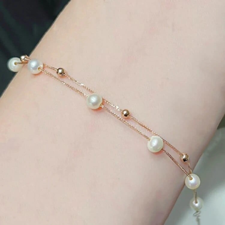 Bracelet Femme Tendance, Bracelet Luxe Femme, Bracelet Femme en Perle