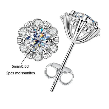 Boucle D'oreille Diamant | Diamant Synthétique | Diamant de Synthèse