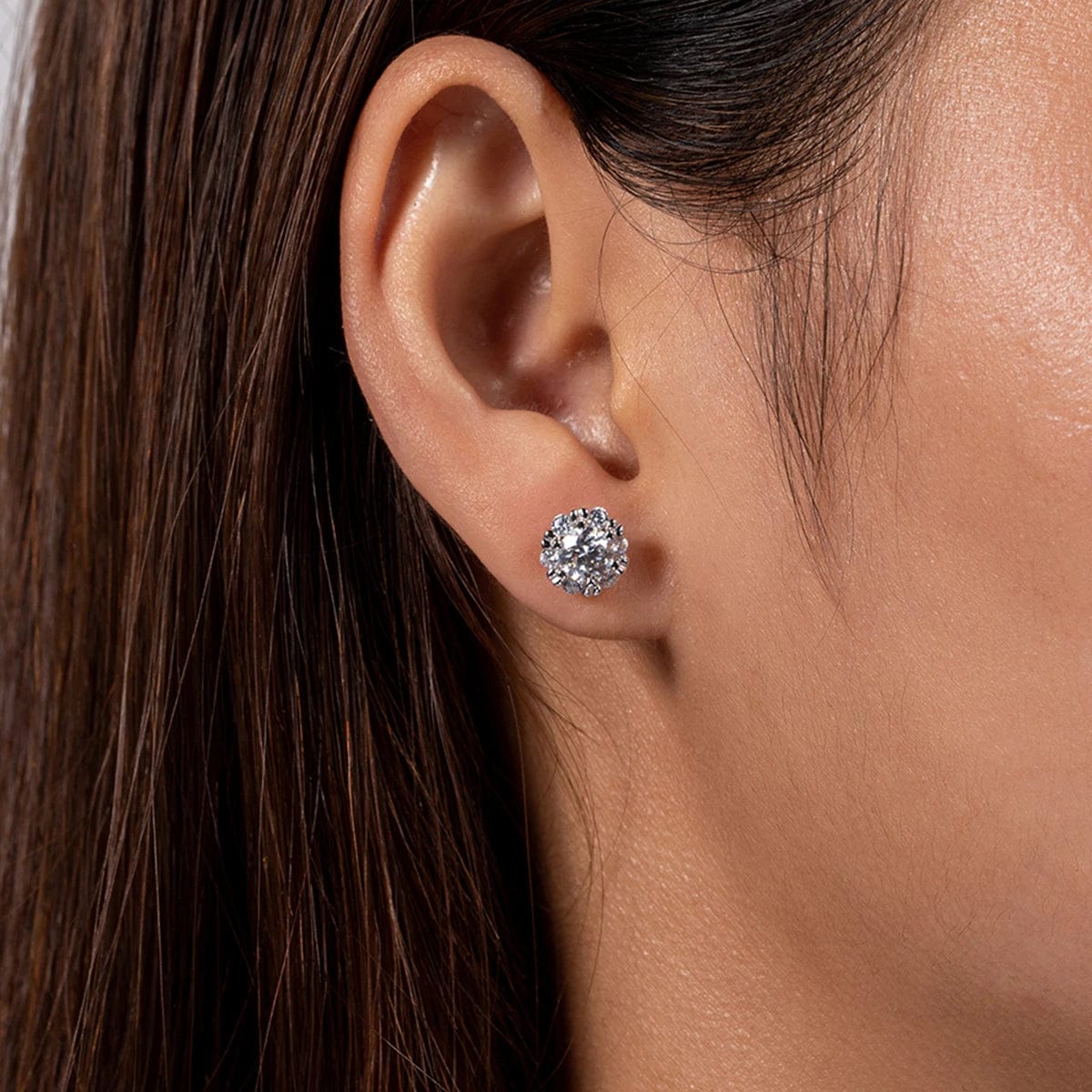 Boucle D'oreille Diamant | Diamant Synthétique | Diamant de Synthèse