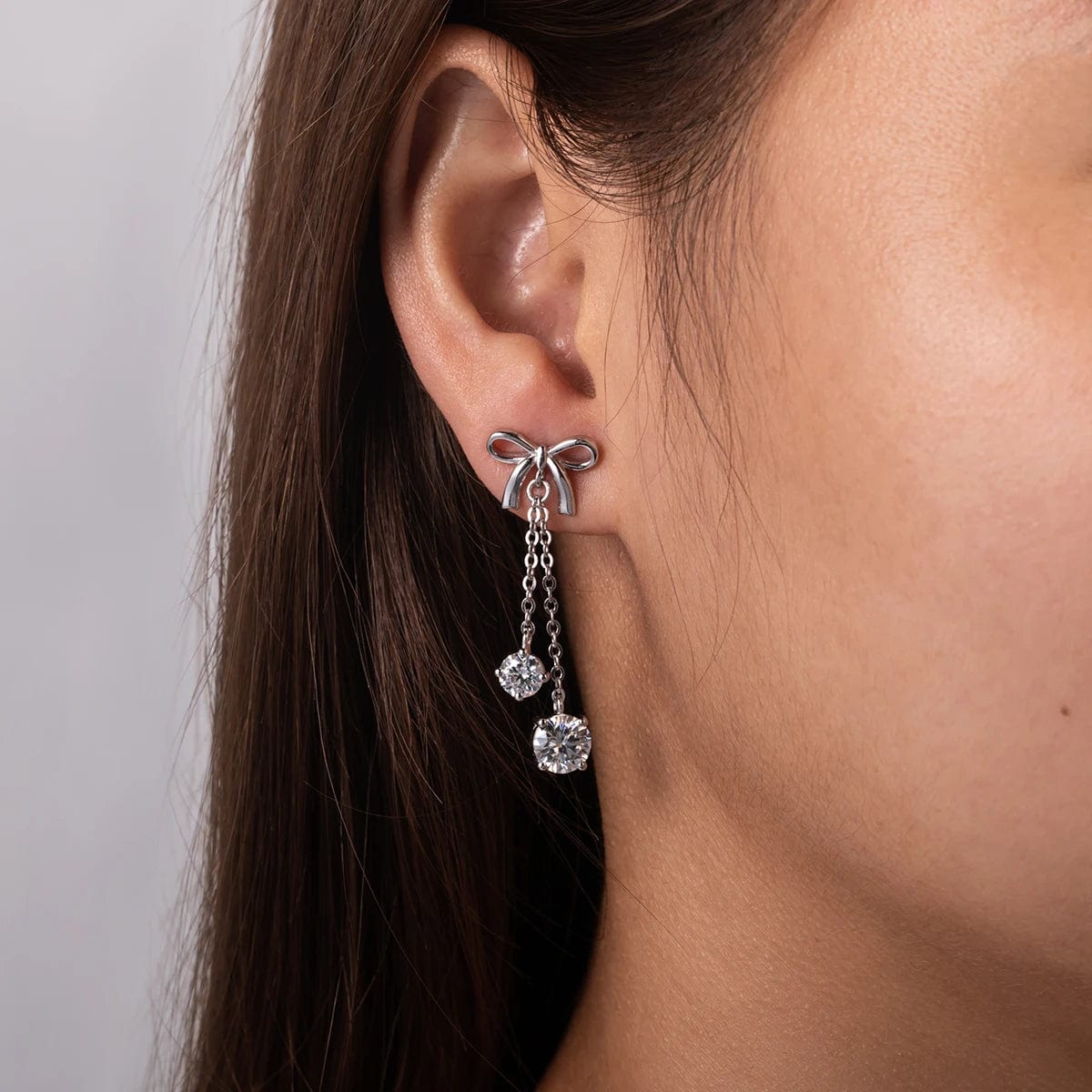 Boucle D'oreille Diamant | Diamant Synthétique | Diamant de Synthèse