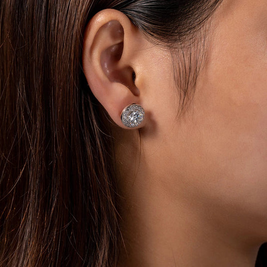 Boucle D'oreille Diamant | Diamant Synthétique | Diamant de Synthèse