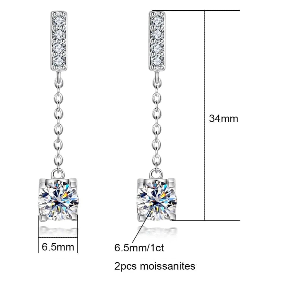 Boucle D'oreille Diamant | Diamant Synthétique | Diamant de Synthèse