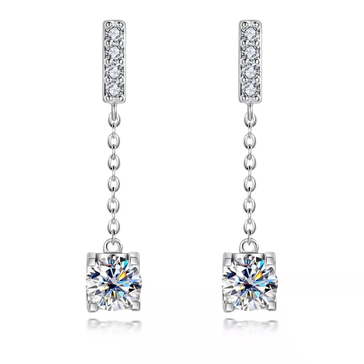 Boucle D'oreille Diamant | Diamant Synthétique | Diamant de Synthèse