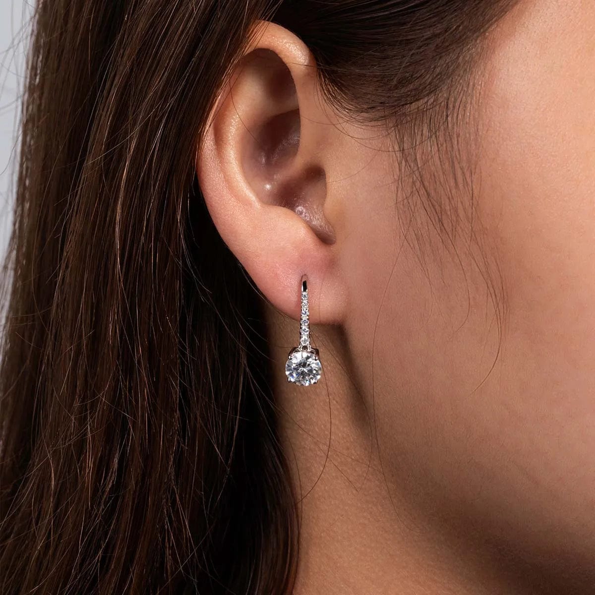 Boucle D'oreille Diamant | Diamant Synthétique | Diamant de Synthèse