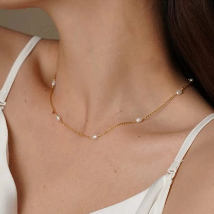 Collier Perle | Collier Perle de Culture | Collier Perle Blanche