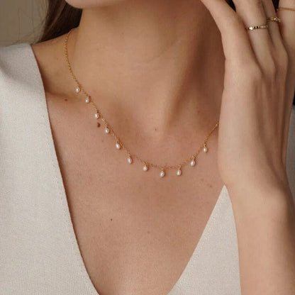 Collier Perle | Collier Perle de Culture | Collier Perle Blanche