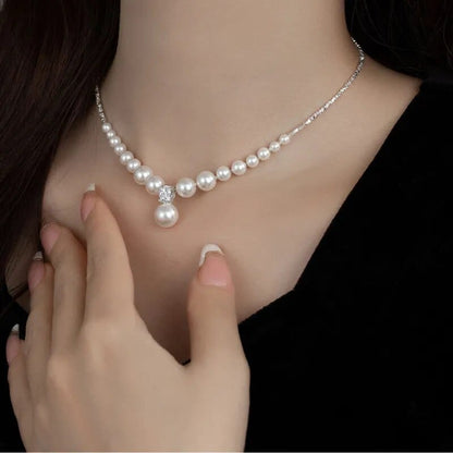 Collier Perle | Collier Perle de Culture | Collier Perle Blanche
