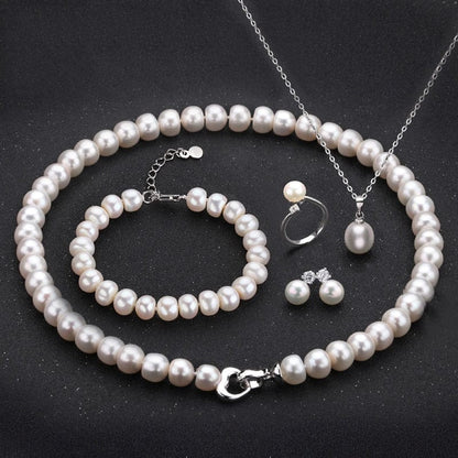 Parure Bijoux | Parure Bijoux Femme | Collier Perle