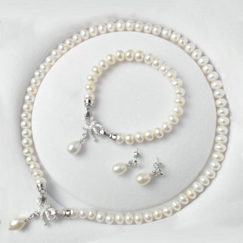 Parure Bijoux | Parure Bijoux Femme | Collier Perle