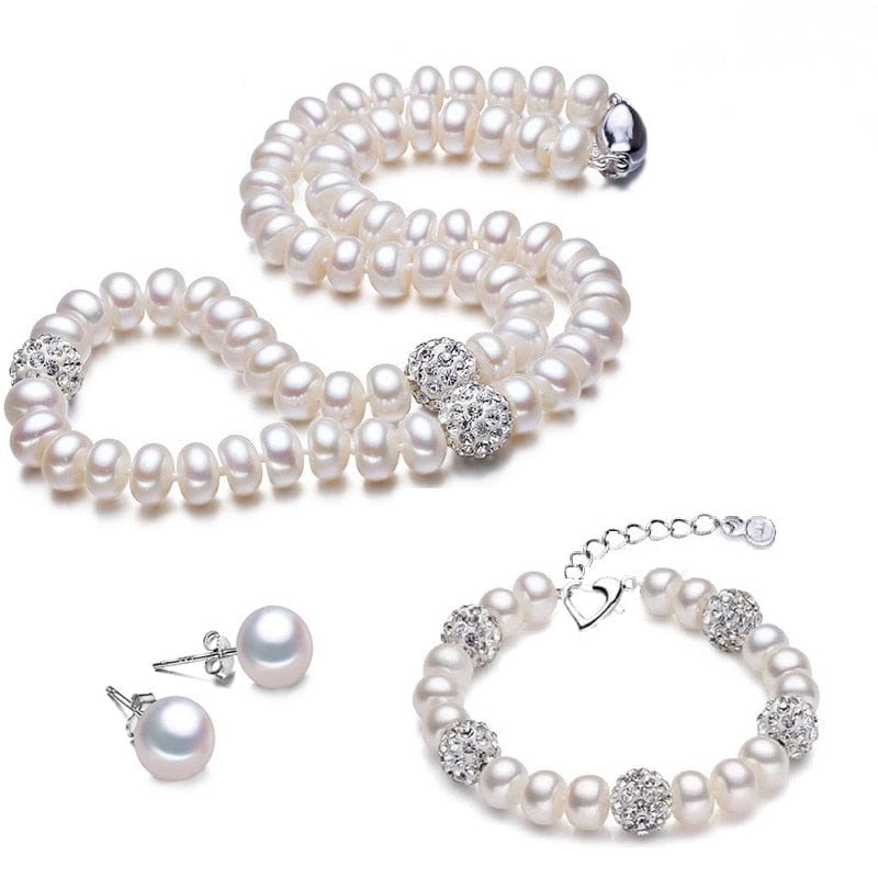 Parure Bijoux | Parure Bijoux Femme | Collier Perle