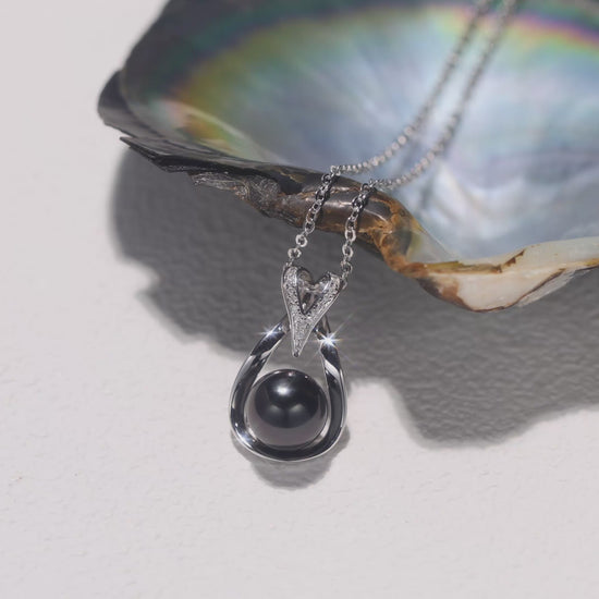 Pendentif Perle de Tahiti Iris