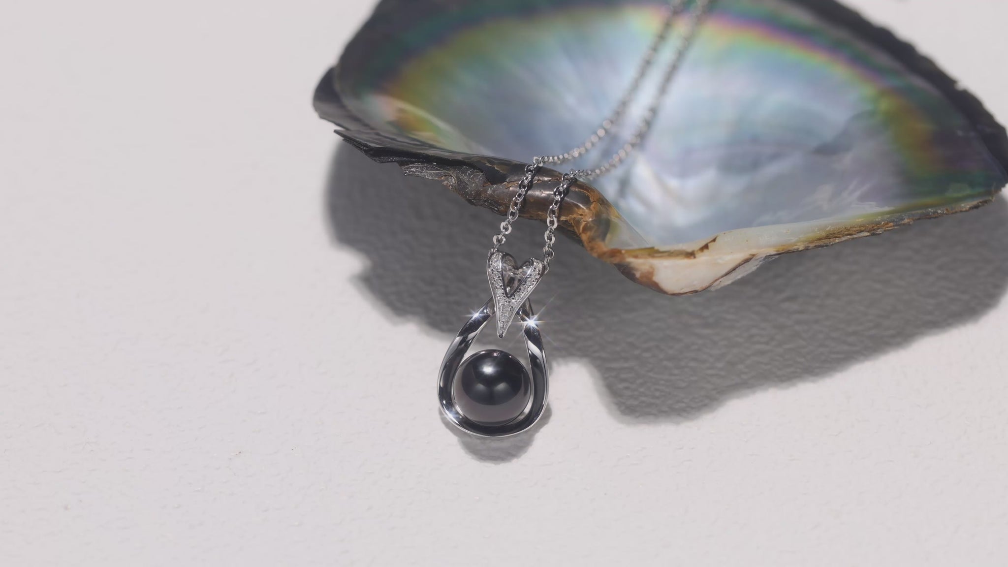 Pendentif Perle de Tahiti Iris