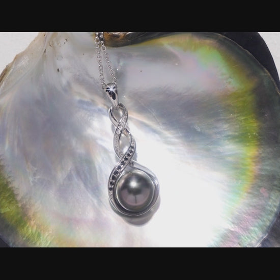 Pendentif Perle de Tahiti Infini