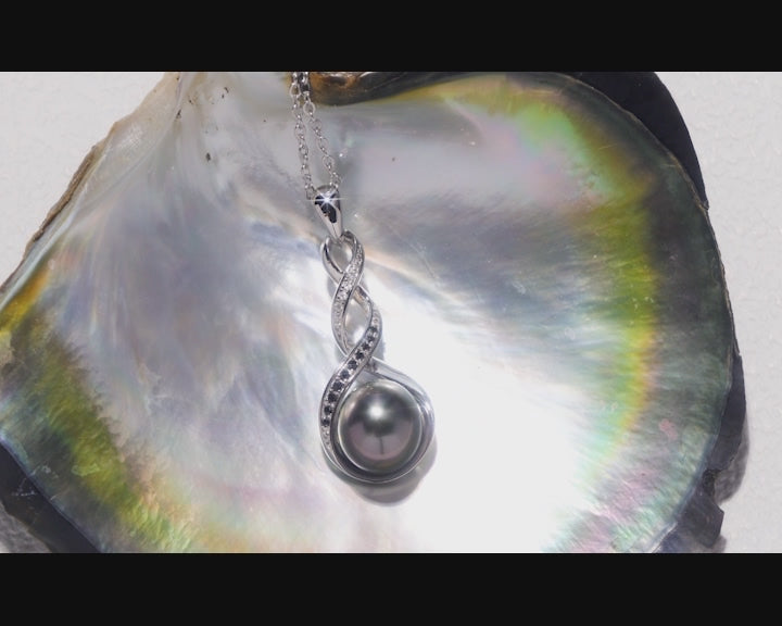 Pendentif Perle de Tahiti Infini