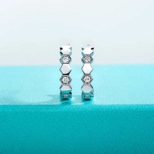 Boucle D'oreille Diamant | Diamant Synthétique | Diamant de Synthèse