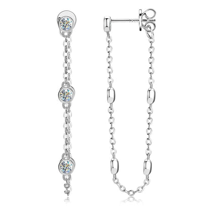 Boucle D'oreille Diamant | Diamant Synthétique | Diamant de Synthèse