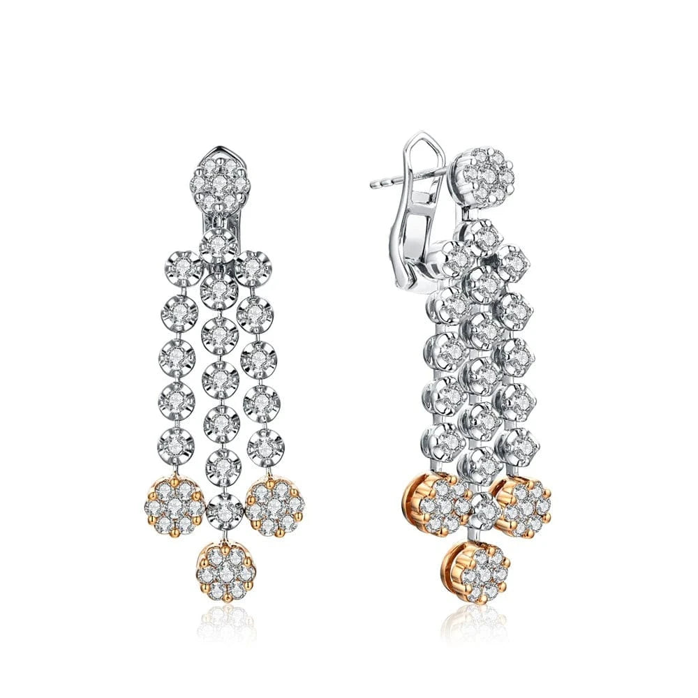 Boucle D'oreille Diamant | Diamant Synthétique | Diamant de Synthèse