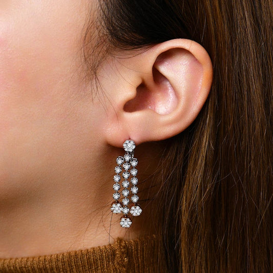 Boucle D'oreille Diamant | Diamant Synthétique | Diamant de Synthèse