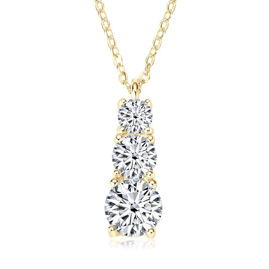 Collier Diamant | Diamant Synthétique| Diamant de Laboratoire