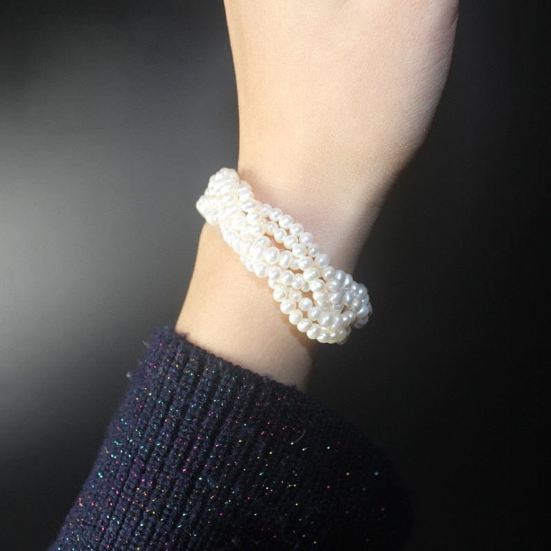 Bracelet Perle Blanche