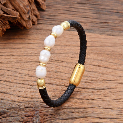 Bracelet Perle | Bracelet Perle Homme | Bracelet Perle de Culture