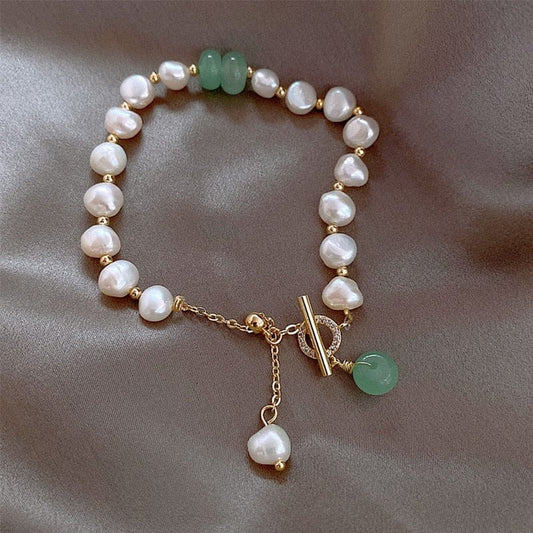 Bracelet Perle Plate
