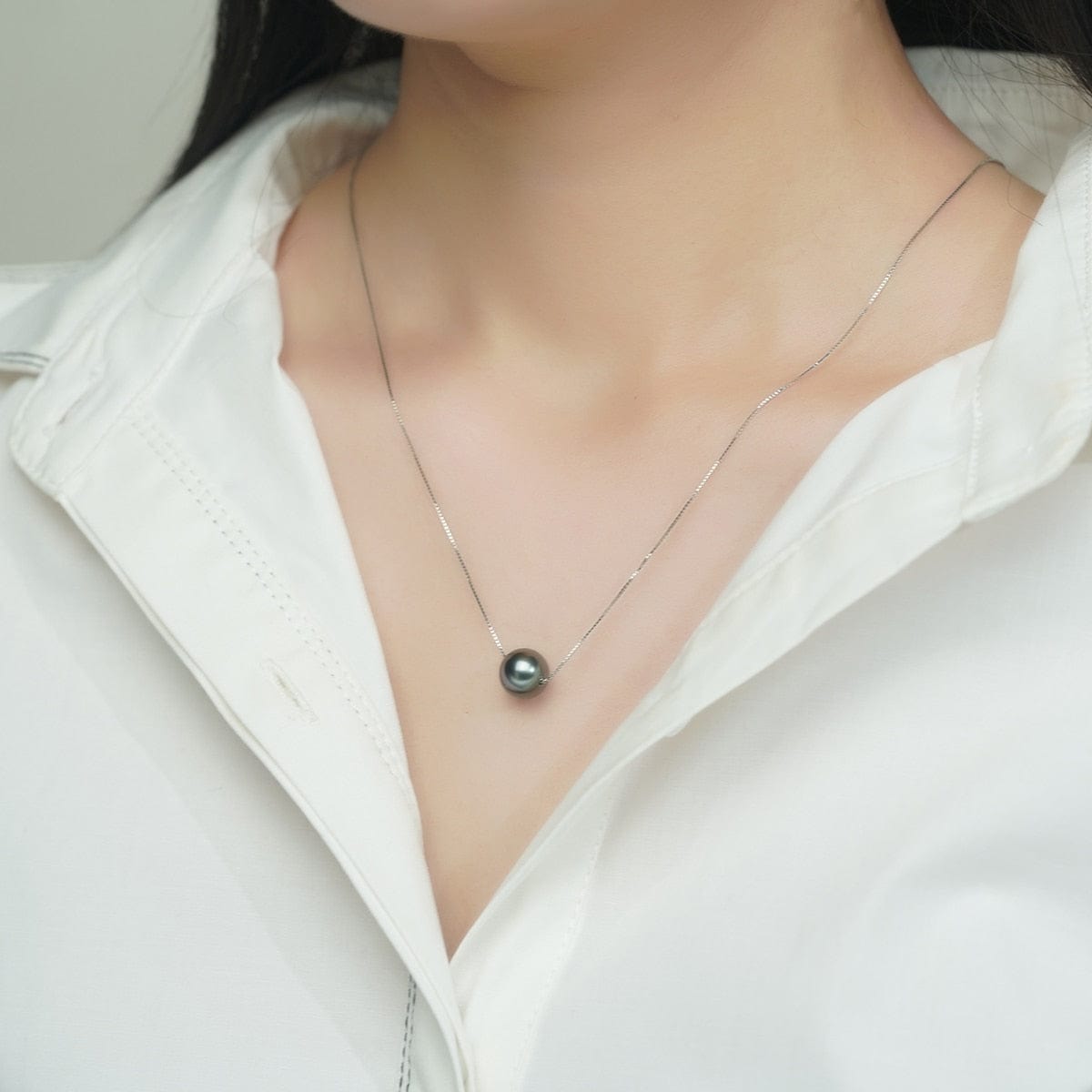 Collier perles de tahiti culture - Or - Argent | Moea Perles Collier perles de tahiti culture - Or - Argent | Moea Perles